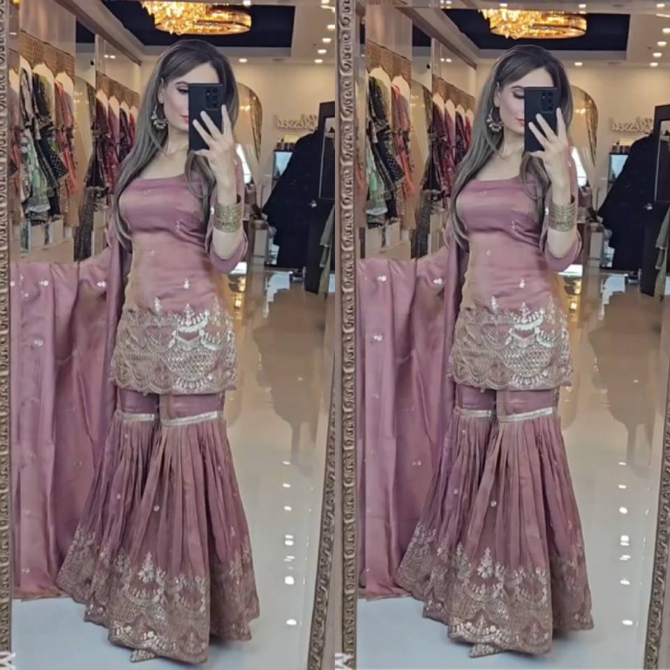 Dusky Pink Radiance Outfit