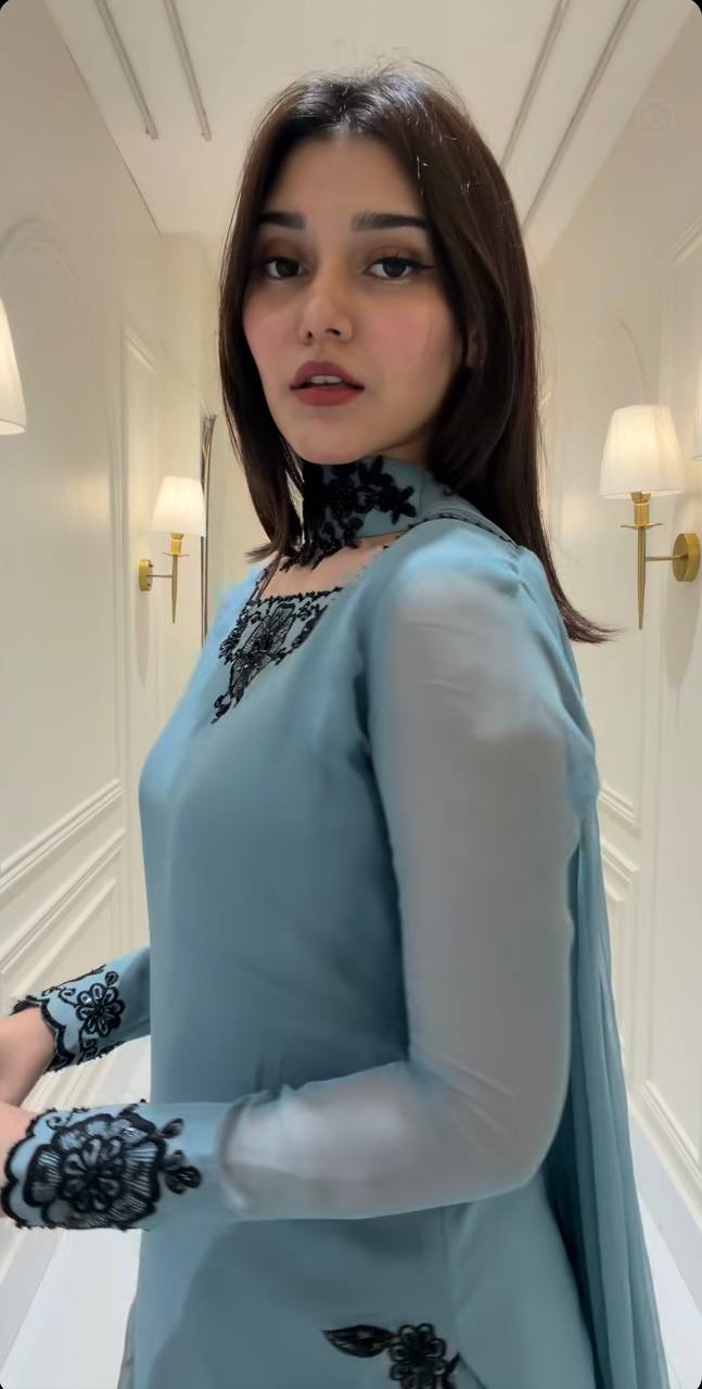 Celestial Charm Blue Dress Line