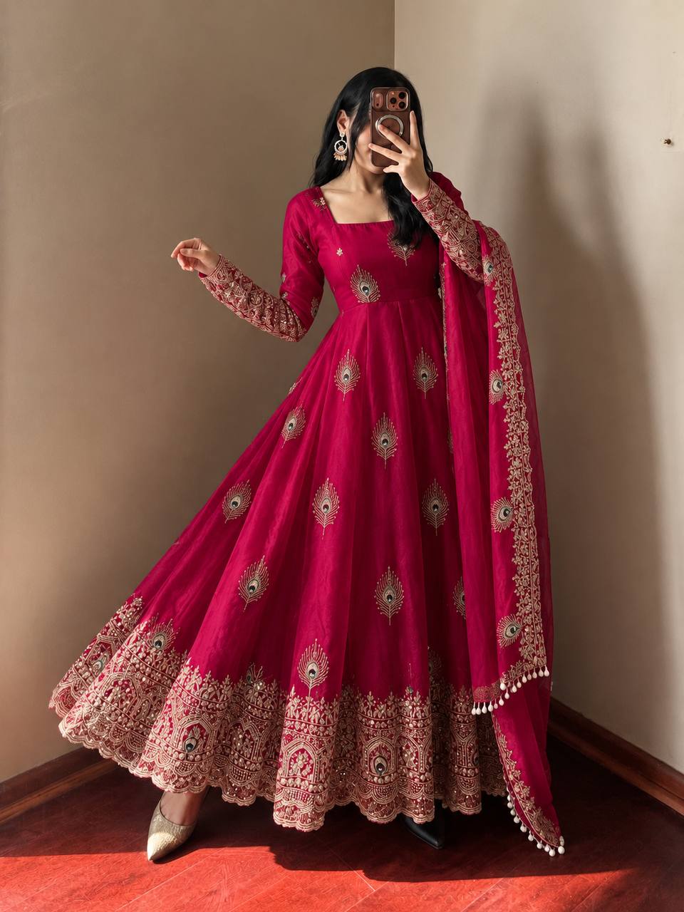 Festive Flair Indian Dresses in Every Hue