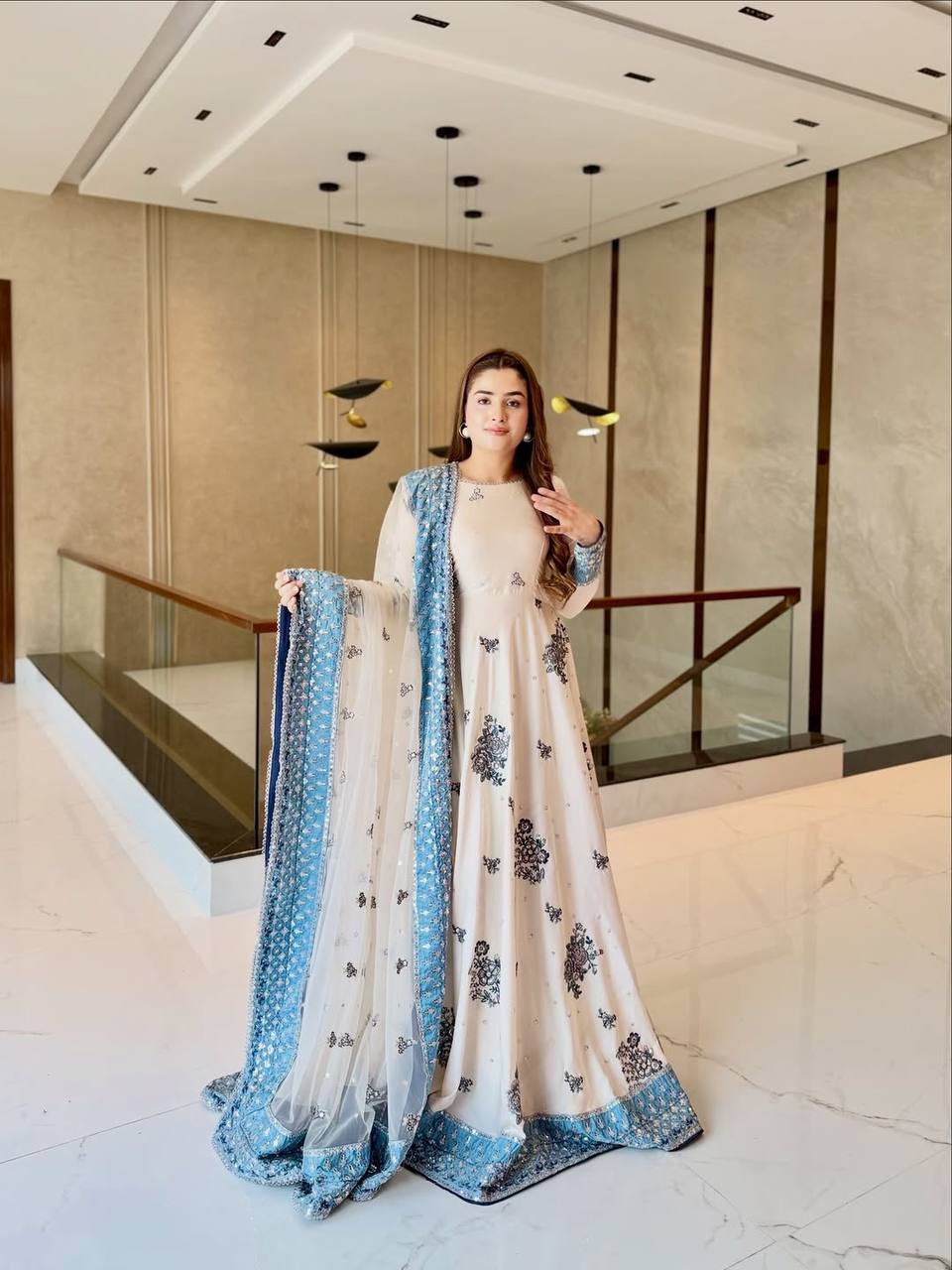 Chic Sophistication with Anarkali Suit Style