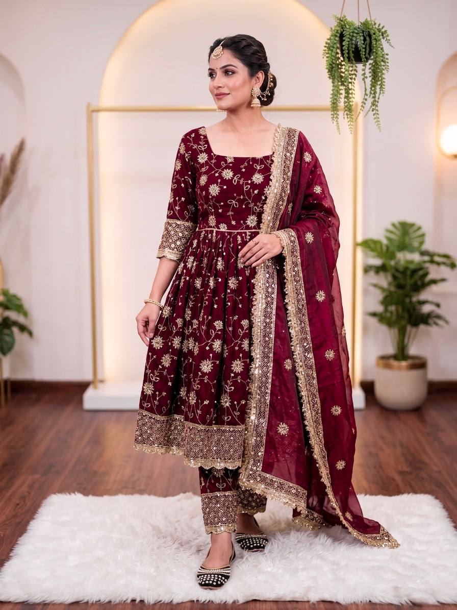 Elegant Wedding Wear Gown Sets