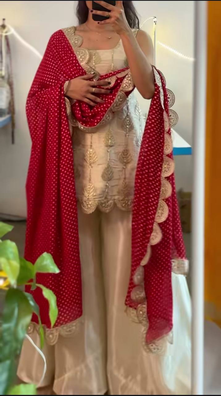 Timeless Beauty in Vibrant Attire