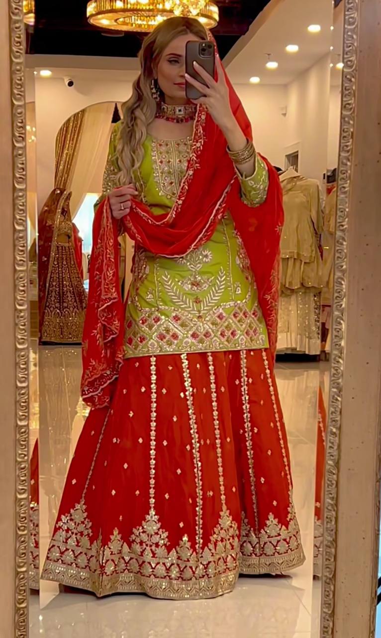 Vibrant Selfie Moments in Colorful Attire