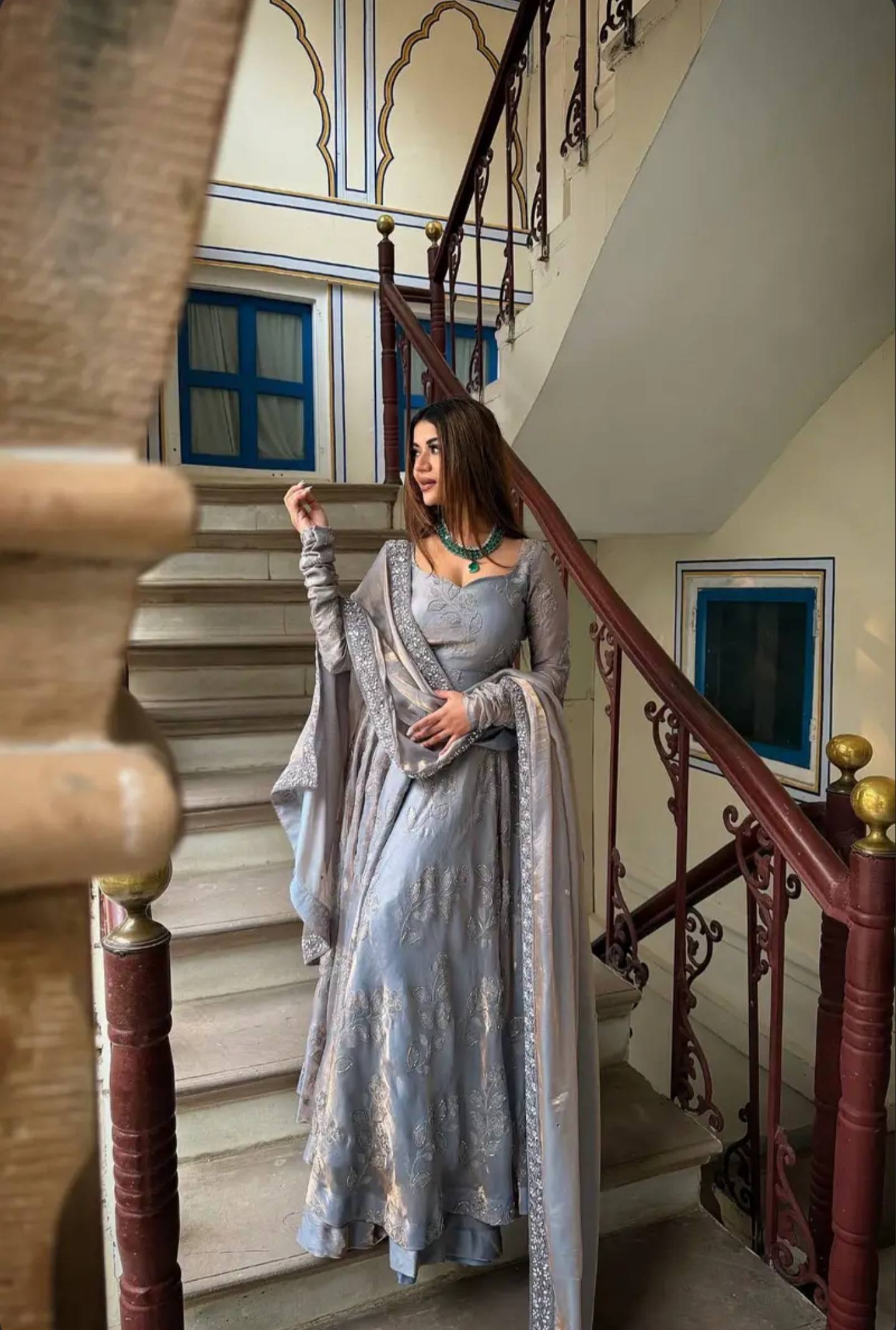 Elegance Unveiled A Graceful Stroll in Style