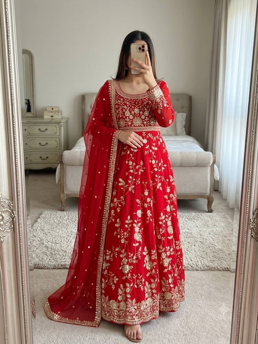 Regal Charm Anarkali Fashion Statement