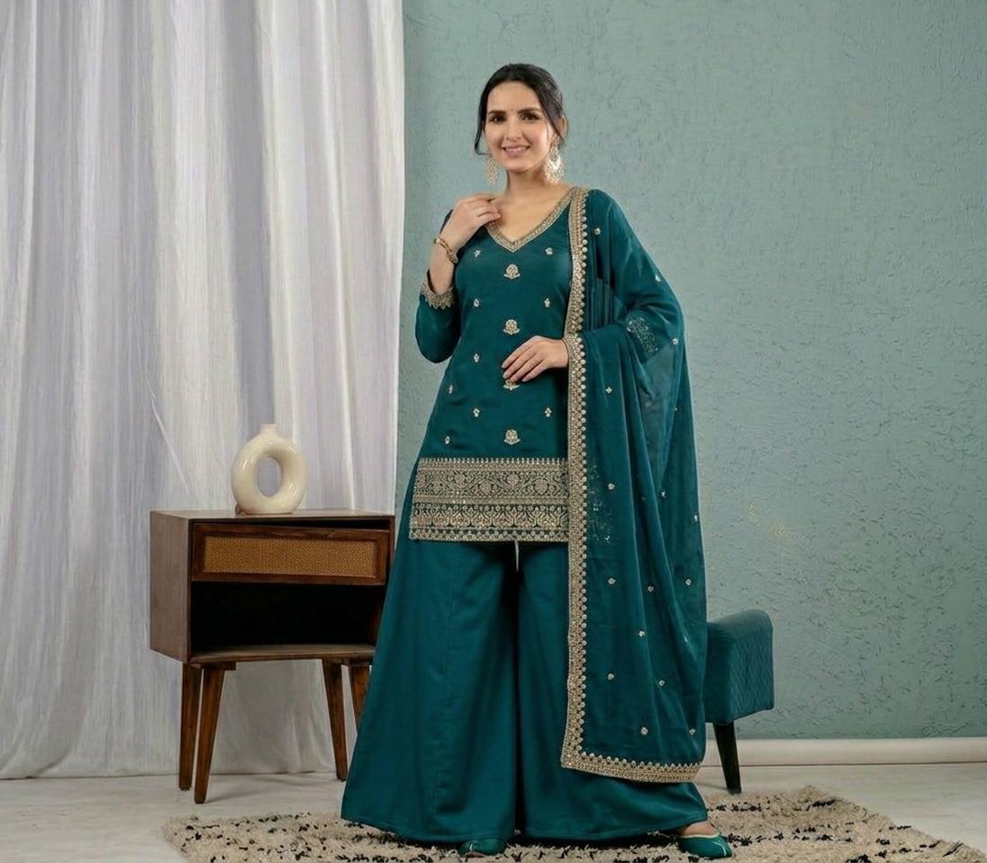 Timeless Elegance in Embroidered Fashion