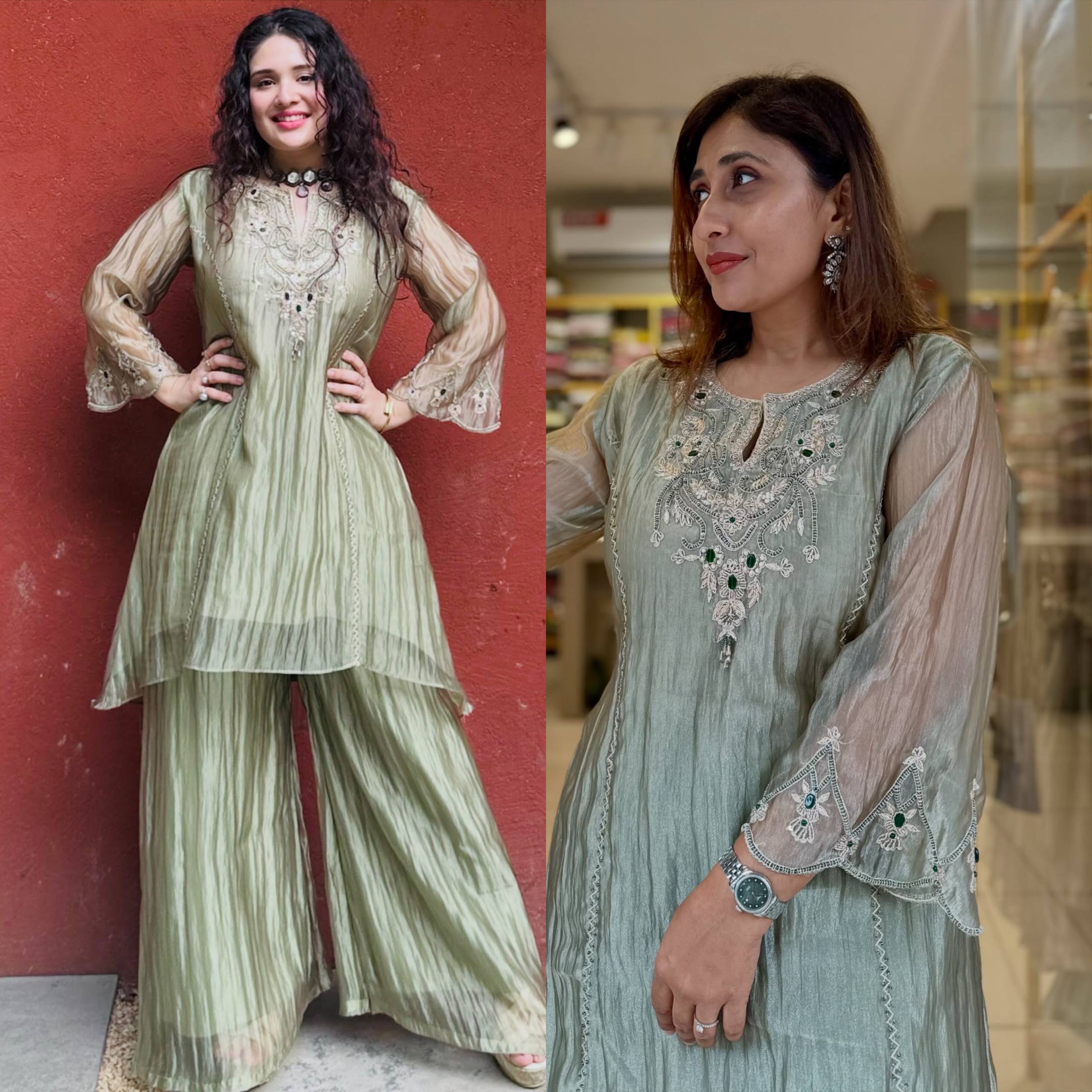 Elegant Green Fashion Statement
