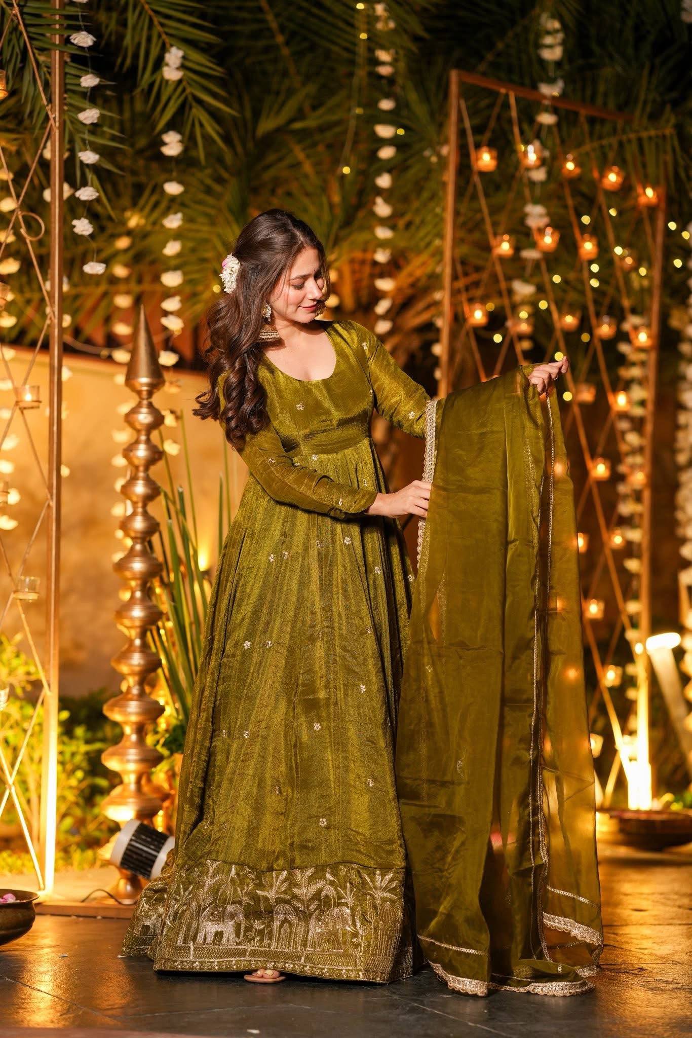 Stunning Anarkali Suit for Cultural Events