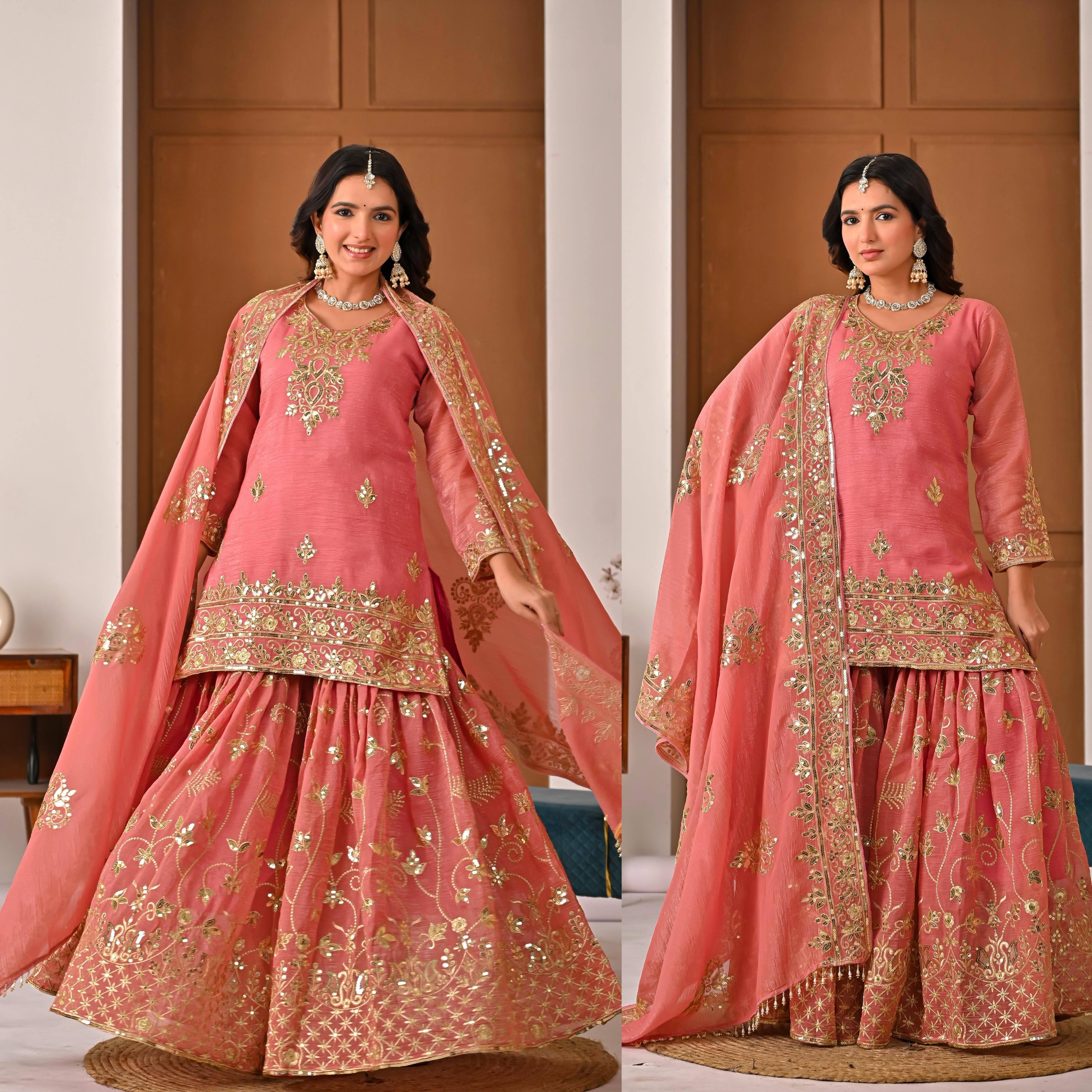 Chic Serenity: Embracing Pink and Gold Glamour