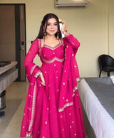 Majestic Red Luxe Dress Fashion Statement