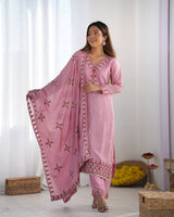 Vibrant Traditional Outfits with Stunning Embroidery