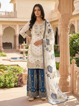 Vibrant Elegance in Traditional Pakistani Attire