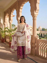 Vibrant Elegance in Traditional Pakistani Attire