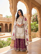 Vibrant Elegance in Traditional Pakistani Attire