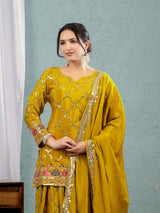 Launching New Designer Party Wear Look Top , Sharara Plazzo  and Dupatta