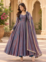 Graceful Attire Indian Gowns in Vibrant Colors