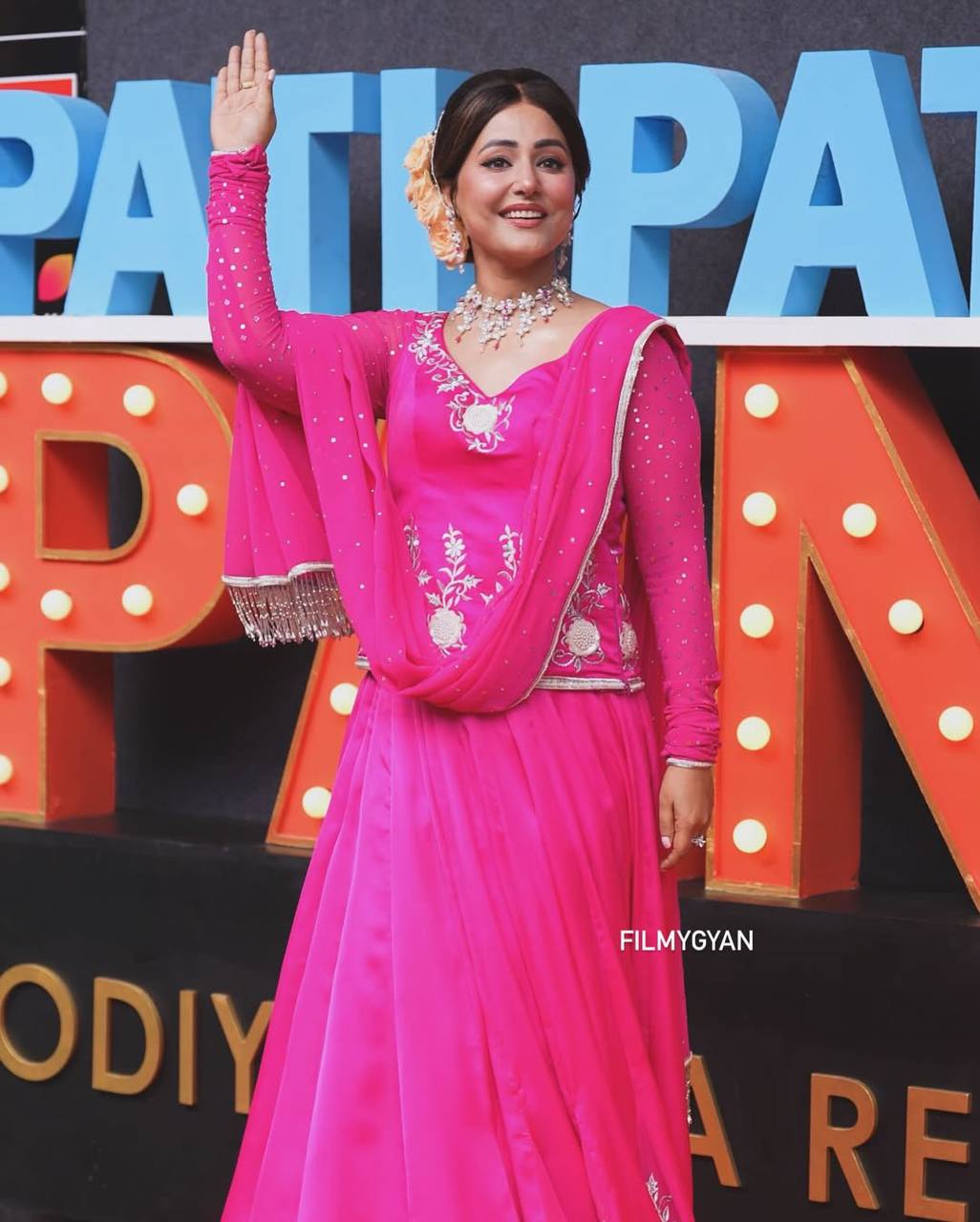 Celebrate Life in Stunning Pink Ensemble