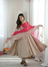 Cultural Charm Four Colorful Indian Attires