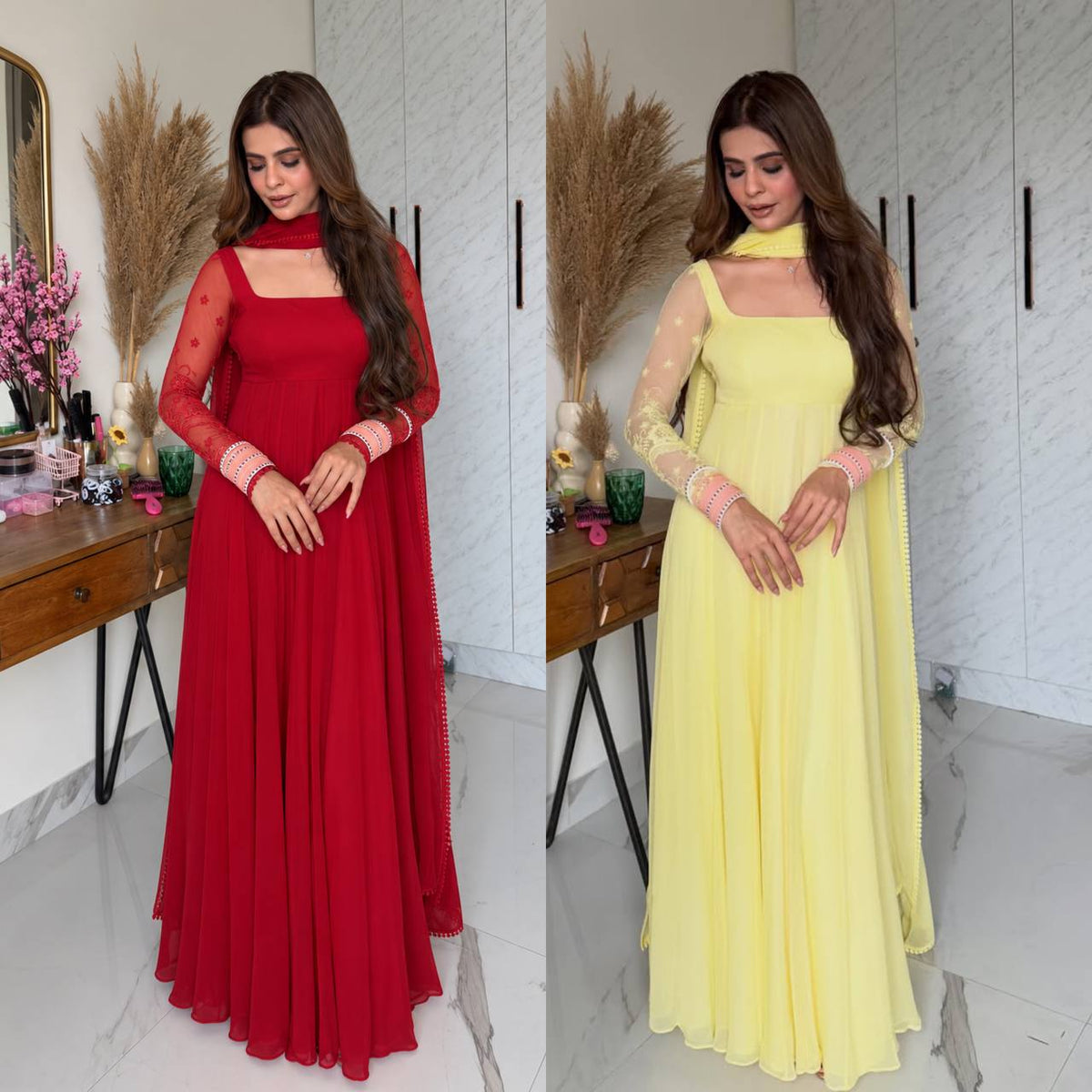 Majestic Beauty The Luxe Yellow Attire
