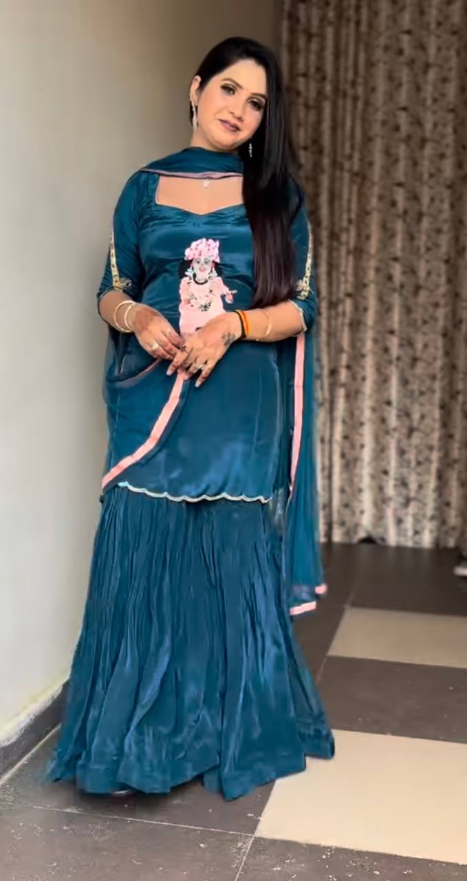 Elegance in Fusion The Enchanting Harmony of a Blue Dress