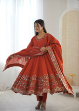 Sophisticated Anarkali for Celebratory Occasions