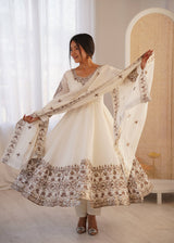 Sophisticated Anarkali for Celebratory Occasions