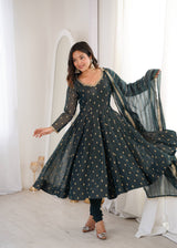 Serene Sophistication Anarkali for Every Occasion