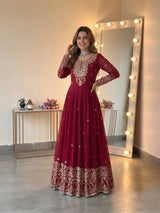 Graceful Anarkali Designs for Festive Celebrations