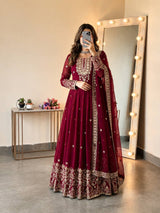 Graceful Anarkali Designs for Festive Celebrations