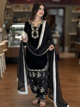 Radiant Sophistication in Traditional Dress