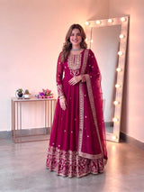 Graceful Anarkali Designs for Festive Celebrations