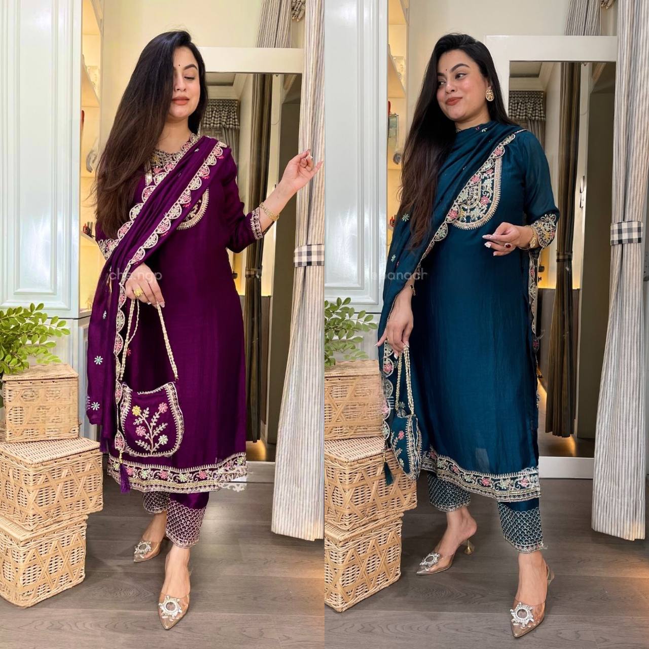 Elegant Ethnic Ensemble Collection