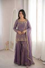 Majestic Aura Heritage Luxury Ethnic Festive Couture Ensemble
