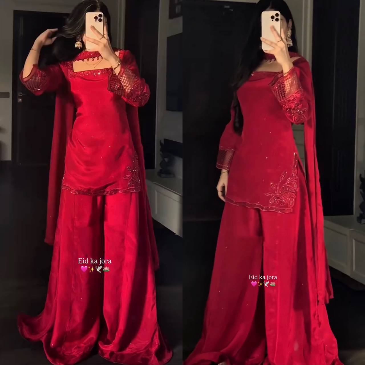 Ruby Grace Heritage Crafted Premium Festive Ethnic Ensemble