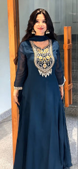 Colorful Spirit Indian Woman's Timeless Elegance