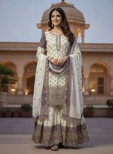 Luxurious Embroidery Suit for Graceful Moments