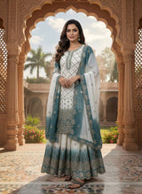 Luxurious Embroidery Suit for Graceful Moments