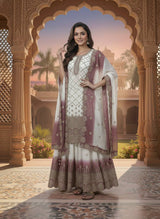 Luxurious Embroidery Suit for Graceful Moments