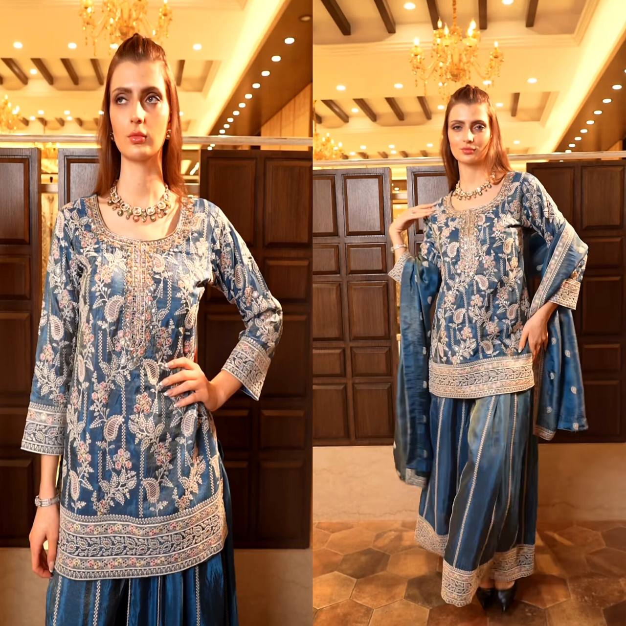 Timeless Embroidered Suit Collection