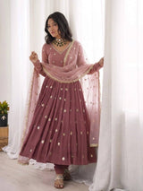 Chic Anarkali Suits for Stylish Celebrations