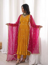 Chic Anarkali Suits for Stylish Celebrations