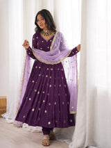 Chic Anarkali Suits for Stylish Celebrations