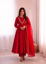 Cultural Charm Four Colorful Indian Attires