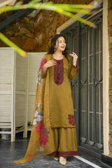 Cultural Charm Contemporary Salaf Suit Design