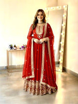 Graceful Anarkali Designs for Festive Celebrations