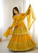 Exquisite Traditional Dress with Intricate Embroidery
