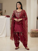 Embroidered Salwar Kameez Suit Set